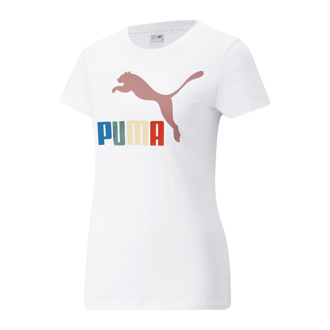 Puma T-Shirt Γυναικείο με Λογότυπο - Λευκό (534705-02)
