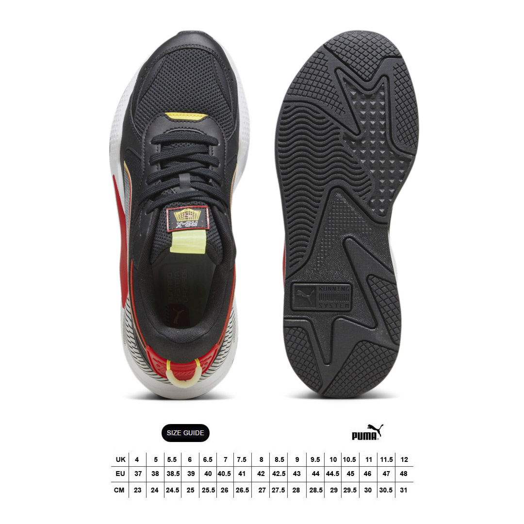 Puma RS-X 3D Sneakers - Black/ Red (390025-07/ size guide)