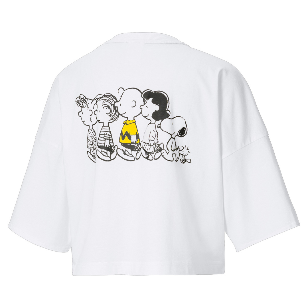 PUMA X Peanuts Μπλουζάκι Γυναικείο Λευκό (531158-02)
