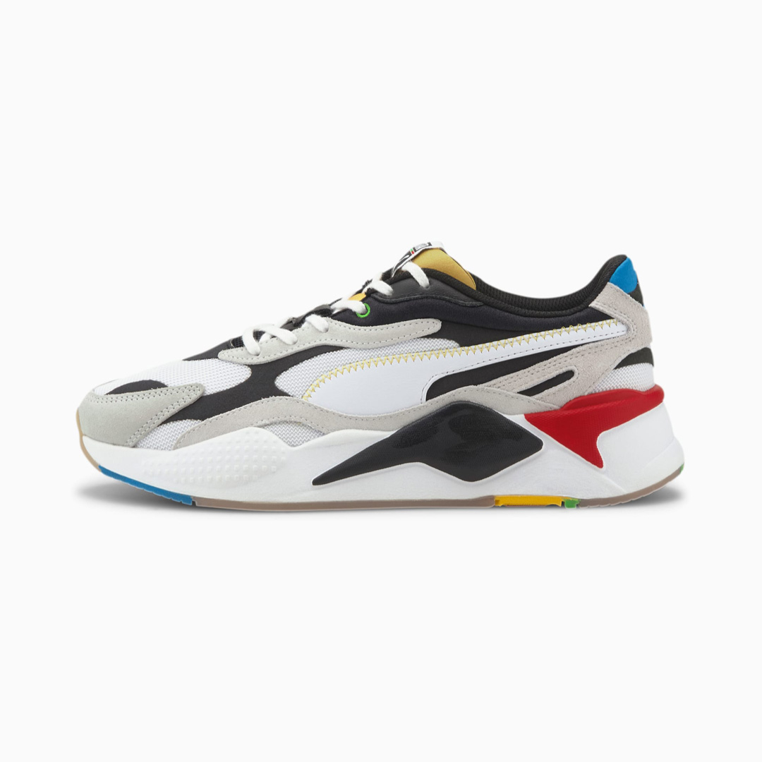 PUMA RS-X³ WH Sneakers - White/ Black (373308-01)
