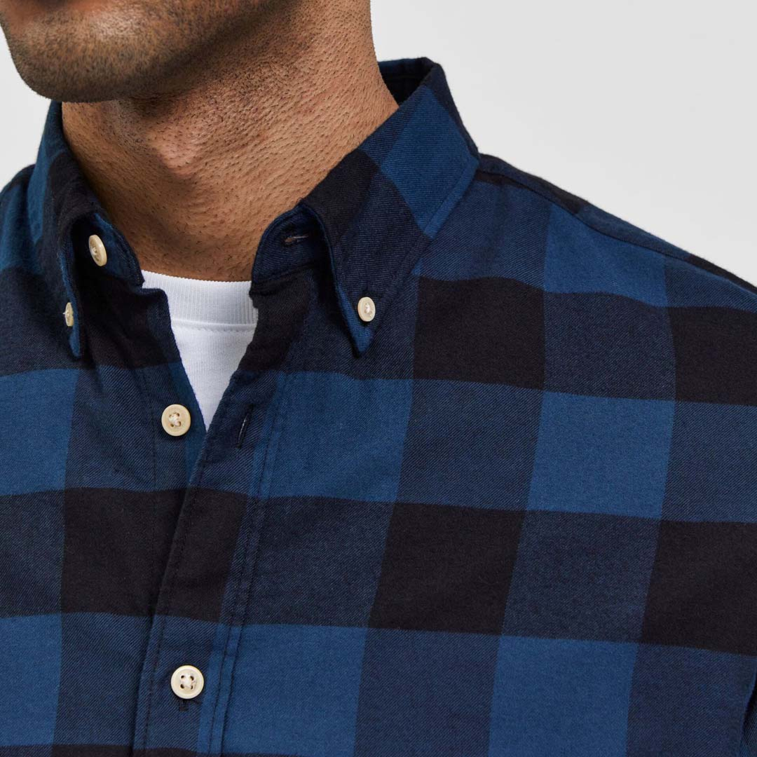 Selected Flannel Shirt (16074464) - Detail 
