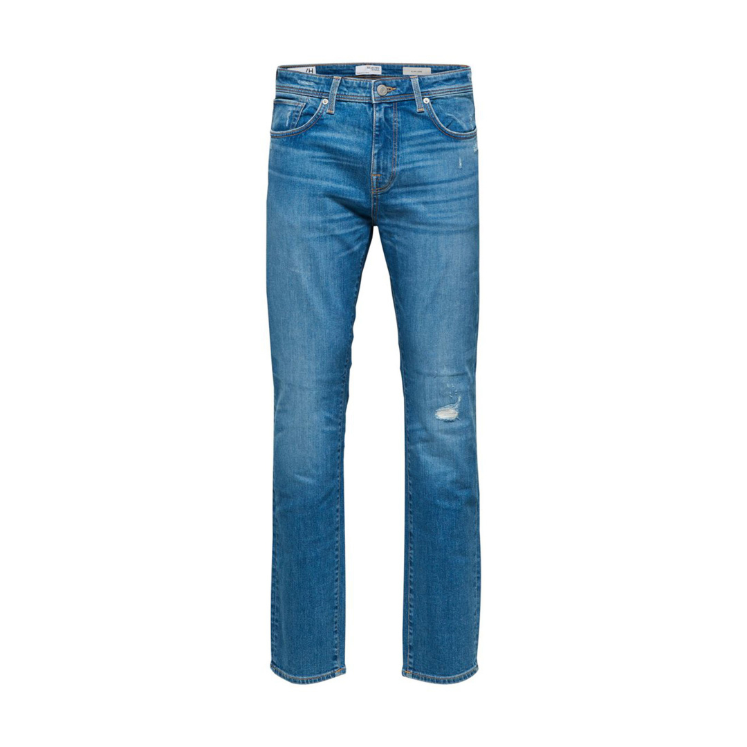 SELECTED Leon Jeans Slim in Blue Breaks (16078143)
