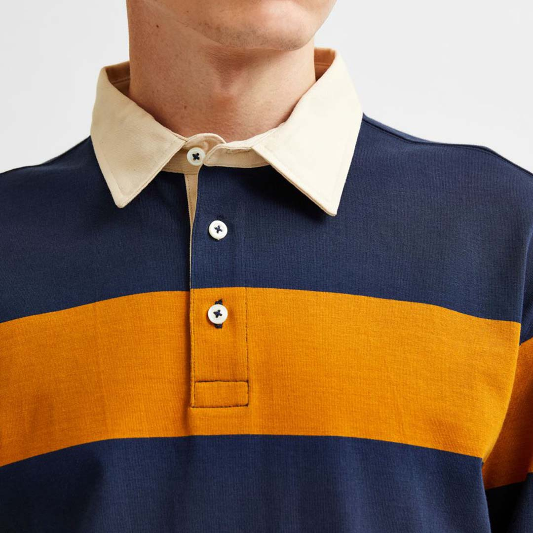 SELECTED Marcos Rugby Polo Sweater