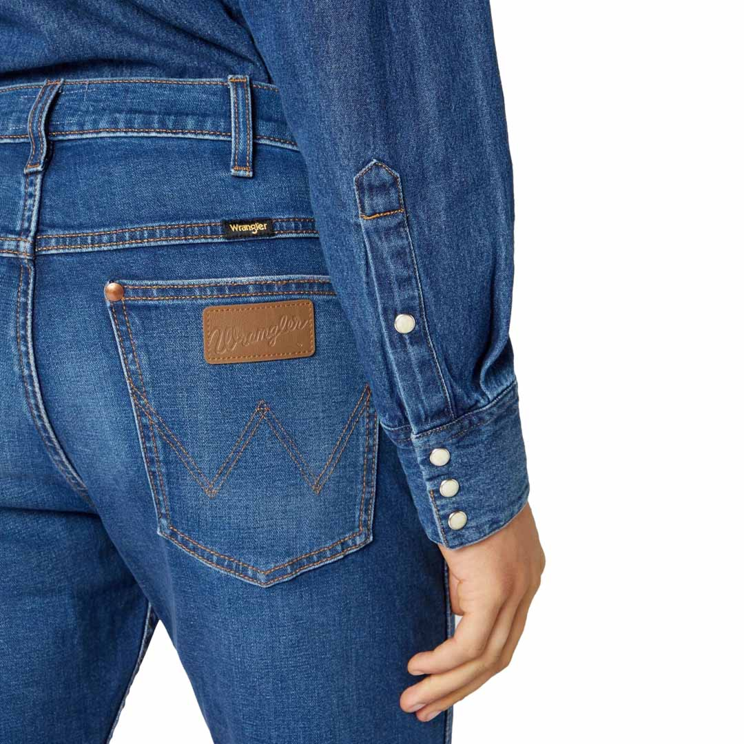 WRANGLER 11Men Western Zipper Jeans - 1 Year (W1MZ-UH-924)