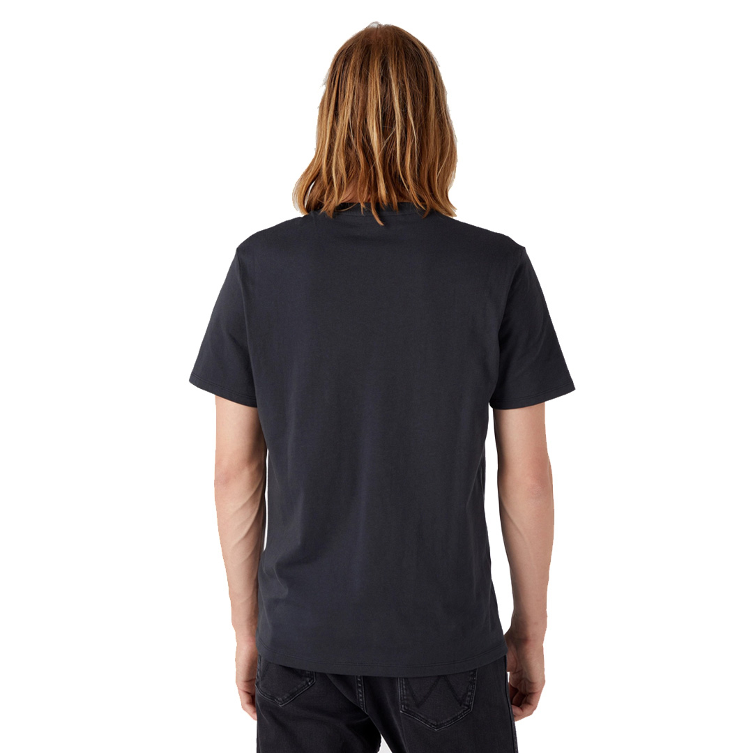 Wrangler Americana T-Shirt for Men In Faded Black (W70PEEXV6)
