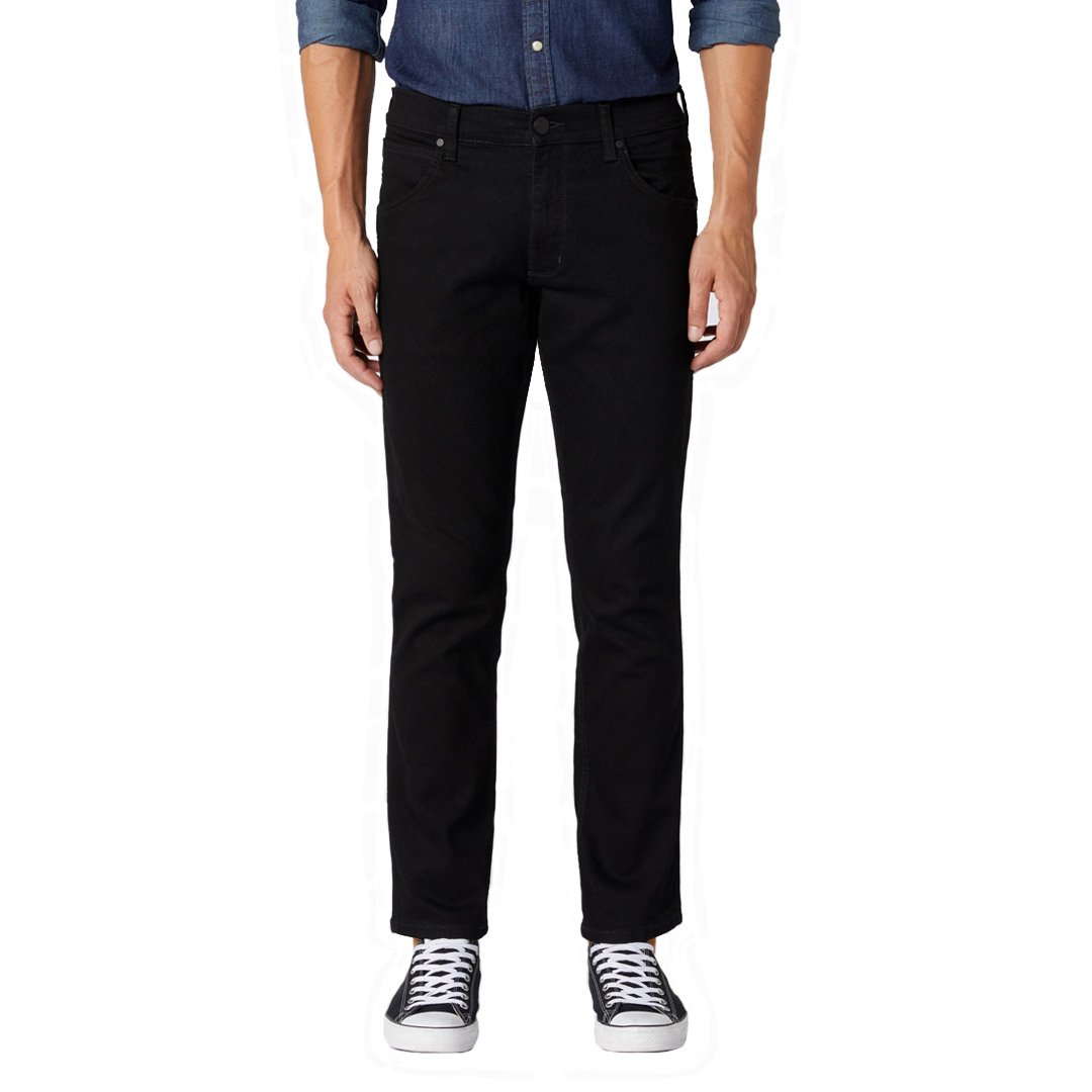 WRANGLER Greensboro Jeans Regular - Black Valley (W15Q-HP-19A)
