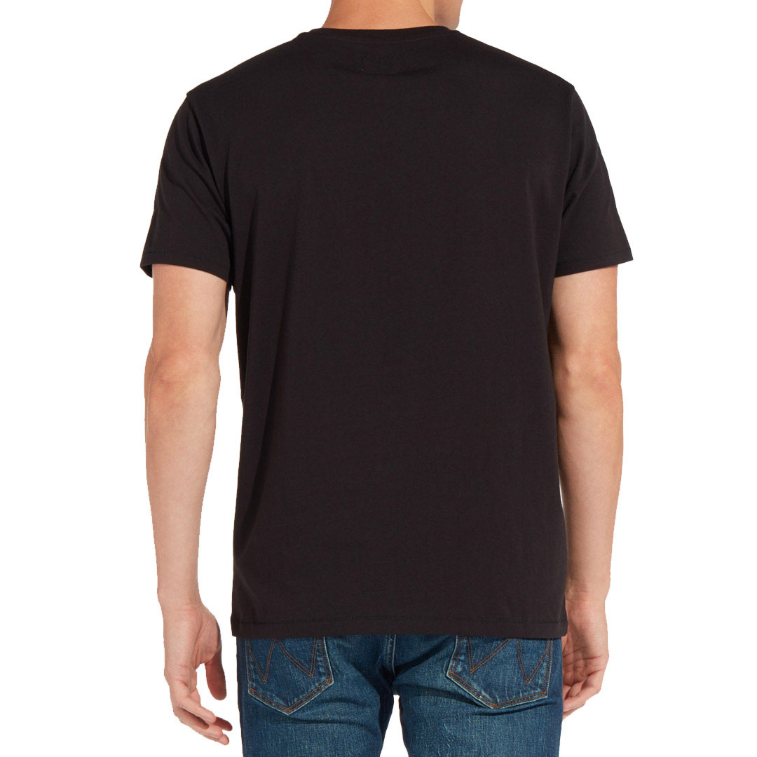 WRANGLER Sign Off Men T-Shirt in Black (W7C07D301)